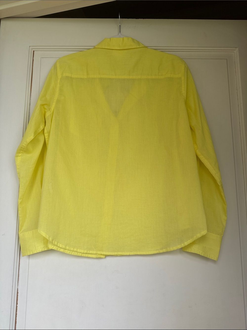 Yellow Button-Down Shirt - Lightweight Classic 100% cotton - Picture 6 of 6
